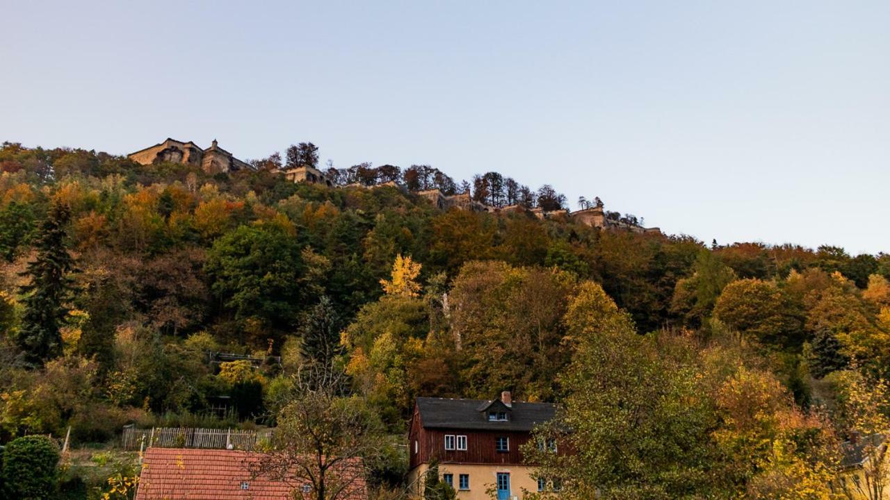Ferienwohnung Sorgatz Konigstein an der Elbe Exterior photo