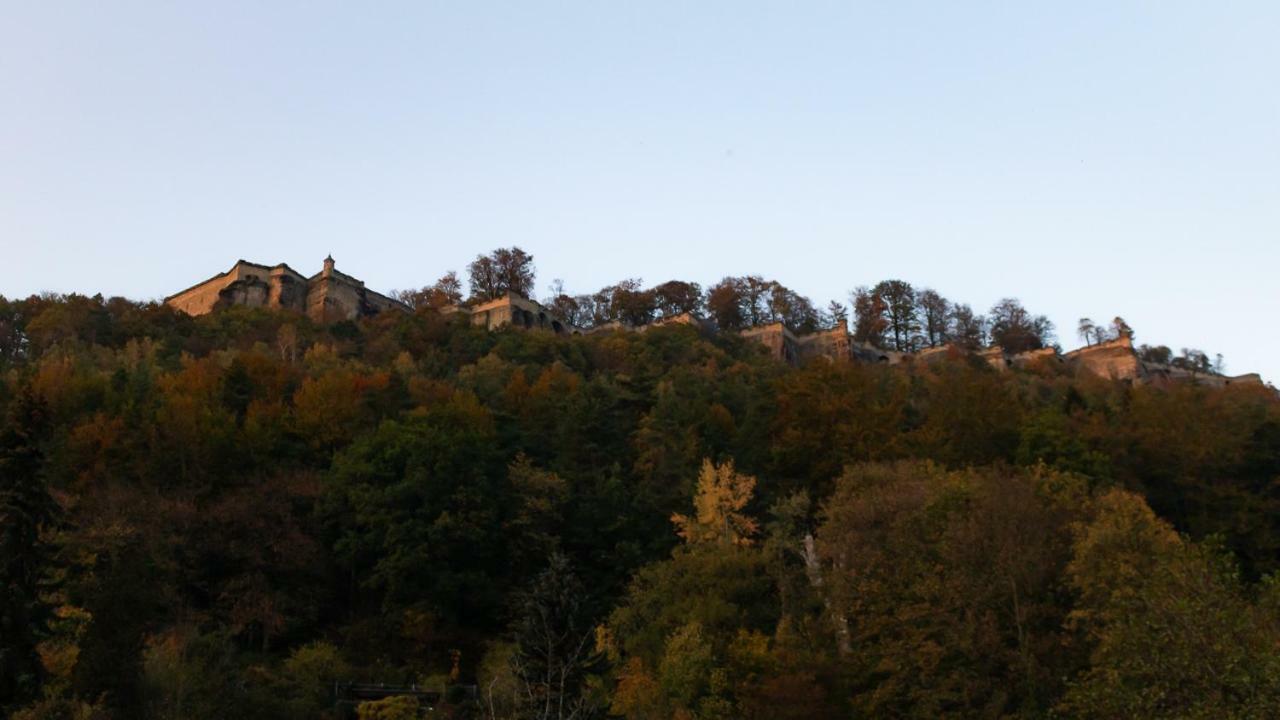 Ferienwohnung Sorgatz Konigstein an der Elbe Exterior photo